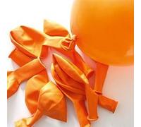 MegaCrea Ballons de baudruche gonflables Orange 10 pièces - Graine créative G
