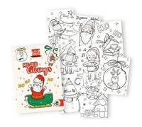 MégaCréa DIY - Carnet de coloriages Noël 24 pages