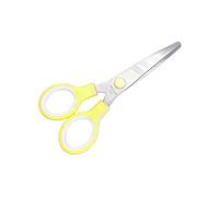 MégaCréa DIY - Ciseaux à bouts ronds 13 cm jaune