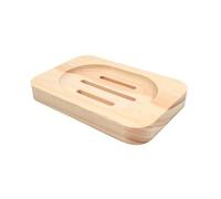 MegaCrea DIY - Porte savon en bois 12 x 8 x 1,5 cm