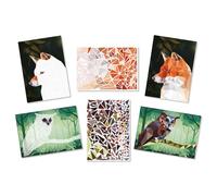 MegaCrea Kit tableaux stickers au numéro A4 animaux de la f