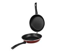 Magefesa Poêle à omelette Praga – Diamètre 24 cm – Grenat