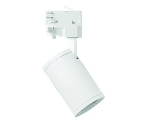 MEGAMAN Megaman Projecteur LED sur rail GU10 blanc sans source lumineuse MM78800 Quantité:1
