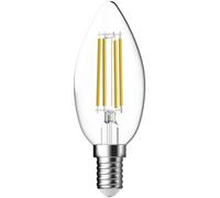 Megaman MM21147 LED CEE F (A - G) E14 forme de flamme 5.3 W = 40 W blanc chaud (Ø x L) 35 mm x 97 mm 1 pc(s)
