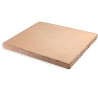 Megashopitalia Casapulla - Plaque à pizza Saputo en matériau réfractaire (L40 x P40 x H3,2 cm)