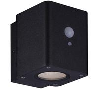 Megatron Loky MT70018 Projecteur mural solaire avec détecteur de mouvements 1 W LED noir