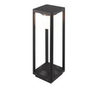 Lampadaire d'extérieur solaire avec détecteur de mouvements Megatron MT70014 LED LED intégrée 2 W noir