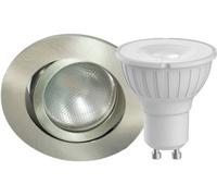 Megatron MT75415 MT75415 Luminaire à LED encastrable Couleur déclairage (ampoule LED): blanc