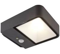 Megatron Wandia MT70019 Projecteur mural solaire avec détecteur de mouvements 2 W LED noir