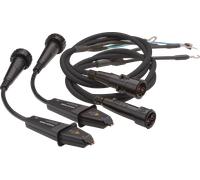 MEGGER 1006-444 - Jeu de lignes de mesure, sondes duplex, 1,5 m, pour DLRO10HD et