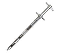 MegLob Échantillonneur À Sonde À Grains En Acier Inoxydable 304 De 25 Mm De Diamètre - Convient Aux Industries De L'agriculture, Du Ciment Et Des Engrais, Conçu Pour L'échantillonnage,100cm
