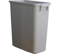 GRAF Collecteur de déchets 60 L PE gris H590×L285×P555 mm 778013