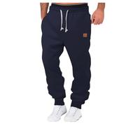 MEIbax Pantalon Cargo Polaire Elastique Homme Hiver Pantalon de Travail Multipoches Chaud Doublure Grande Taille Pantalons de Survêtement Décontracté Thermique Pantalon de Jogging