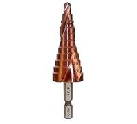 Meichoon Step Drill Bit M35 Cobalt Foret Multi-Trous 6-24mm Spiral Groove
