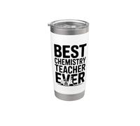 Meilleur professeur de chimie pour les amateurs de science Gobelet isotherme en acier inoxydable double paroi