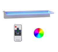 Meilleures Déversoir pour cascade-avec LED RVB Inox 60 cm SSD9685376