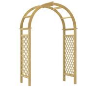 Meilleures Jardinière-Arche avec treillis 141x97x243 cm Bois de pin massif imprégné SSD7712020