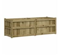 Meilleures Jardinière - SHOP - Pot de fleurs-Bac à fleurs 150x50x50 cm bois de pin imprégné SSD1808949
