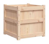 Meilleures Jardinière - SHOP - Pot de fleurs-Bac à fleurs 50x50x50 cm bois de pin massif SSD8065954