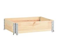 Meilleures Jardinière - SHOP - Pot de fleurs-Bac à fleurs surélevée 60x80 cm Bois de pin solide SSD9875634