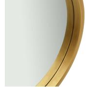Meilleures Miroir mural | miroir déco pour salle de bain salon chambre ou dressing avec sangle 40 cm Doré - shop23675672