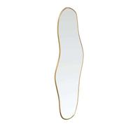 Meilleures Miroir mural | miroir déco pour salle de bain salon chambre ou dressing Doré 90x40 cm - shop13134807