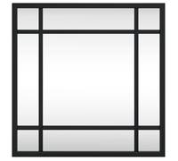 Meilleures Miroir mural | miroir déco pour salle de bain salon chambre ou dressing noir 30x30 cm carré fer - shop75998176