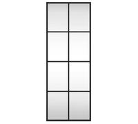 Meilleures Miroir mural | miroir déco pour salle de bain salon chambre ou dressing noir 30x80 cm rectangulaire fer - shop32775852