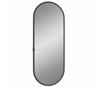 Meilleures Miroir mural | miroir déco pour salle de bain salon chambre ou dressing Noir 40x15 cm Ovale - shop32128417