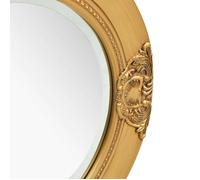 Meilleures Miroir mural | miroir déco pour salle de bain salon chambre ou dressing style baroque 50 cm Doré - shop95839918