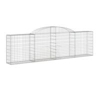 Meilleures Panier de gabion - SHOP - Jardinière à Gabions arqué 300x30x80/100 cm Fer galvanisé SSD7141989