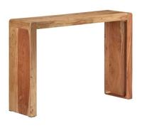 Meilleures Table console - SHOP - table d'appoint rectangulaire - 110x30x76cm - Bois massif d'acacia SSD56171501