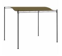 Meilleures Tonnelle de jardin-Auvent de parasol 3x2,4 m Taupe 180 g/m² SSD8909989