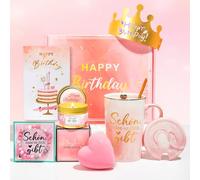 MEIMUCUL Cadeau Femme Anniversaire,Coffret Cadeau Femme,Idée Cadeaux Femme 18,20,30,40,50 ans Anniversaire pour Meilleure Amie,Sœur,Collègues,Birthday Gift
