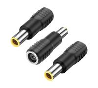 MEIRIYFA Adaptateur DC8 mm DC 7909 vers DC 8020 mâle vers DC8020 femelle pour panneau solaire centrale électrique portable avec série Jackery Explorer (3 pièces)