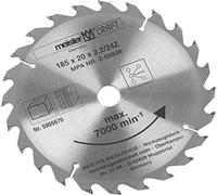 Meister - 5905670 - Lame de rechange pour scie - Pour 590566-185 mm - 24 dents (Import Allemagne)