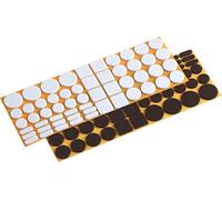 Metafranc WU0645306 Patin en feutre autocollant blanc, marron 1 set