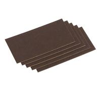 Metafranc Patin en feutre WU0645426 autocollant marron 200 x 100 mm 1 set