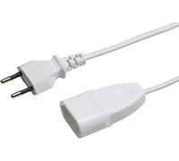 Meister 7431510 Rallonge européenne - Câble en Plastique IP20 intérieur Idéal pour Lampes et guirlandes Lumineuses électrique Fiche