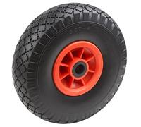 Meister 810810 Roue increvable 260 mm, pour diables, jante en PVC