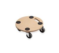 Meister 821360 Chariot à roulettes - plaque MDF - roues en TPE Ø 350 mm - 150 kg