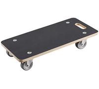 Meister 822010 Chariot à roulettes - plaque Sérigraphie - roues en PU - 590 x 290 mm 200 kg