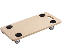 Meister 822100 Chariot à roulettes Contreplaqué, roues en PU 590 x 290 mm - 200 kg