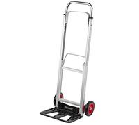 Meister Diable 8985550 – Aluminium pliant – 90 kg – Noir/Rouge – 71–108×24×38,5 cm