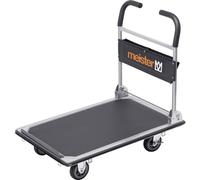 Meister 8985630 Chariot plateforme "cut-off" pliable 300 kg