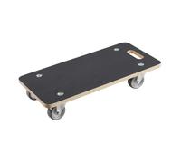 Metafranc Chariot de transport WU0822010 – polypropylène, roues PU, 200 kg, 590×290×110 mm