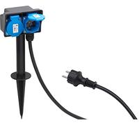 Meister distributeur de courant 2 fois, avec piquet de terre, 1,4 m, IP44