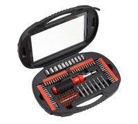 MEISTER Jeu d'embouts de 106 pièces - Coffret plastique fort