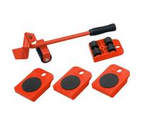 Meister Werkzeuge 419900 Kit de cales de levage et de roulettes de transport pour meubles acier Charge max: 150 kg Nombre de