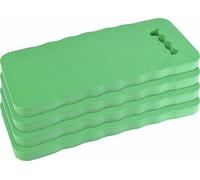 Meister Lot de 4 Coussins pour Genoux, en EVA, 40 x 18 cm, pour Le Jardinage et comme Coussin d'assise, avec poignée, Lavable, Vert